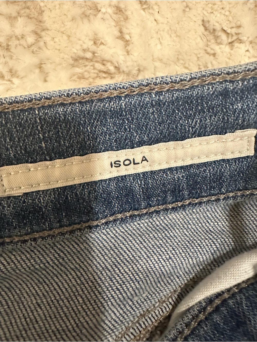 Citizens of Humanity Isola Bootcut Cropped Jeans Size 30 Vintage Wash Raw Hem - Picture 9 of 10